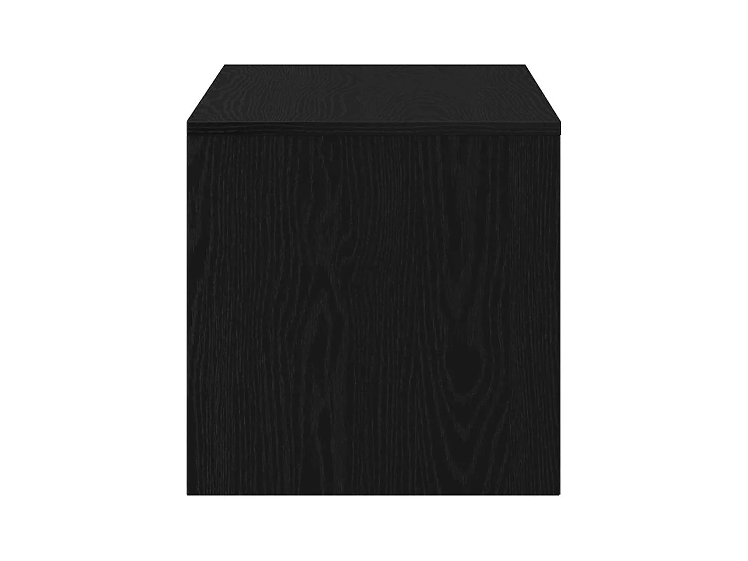 TV-Schrank Schwarz Eichen-Optik 100x40x40 cm Holzwerkstoff