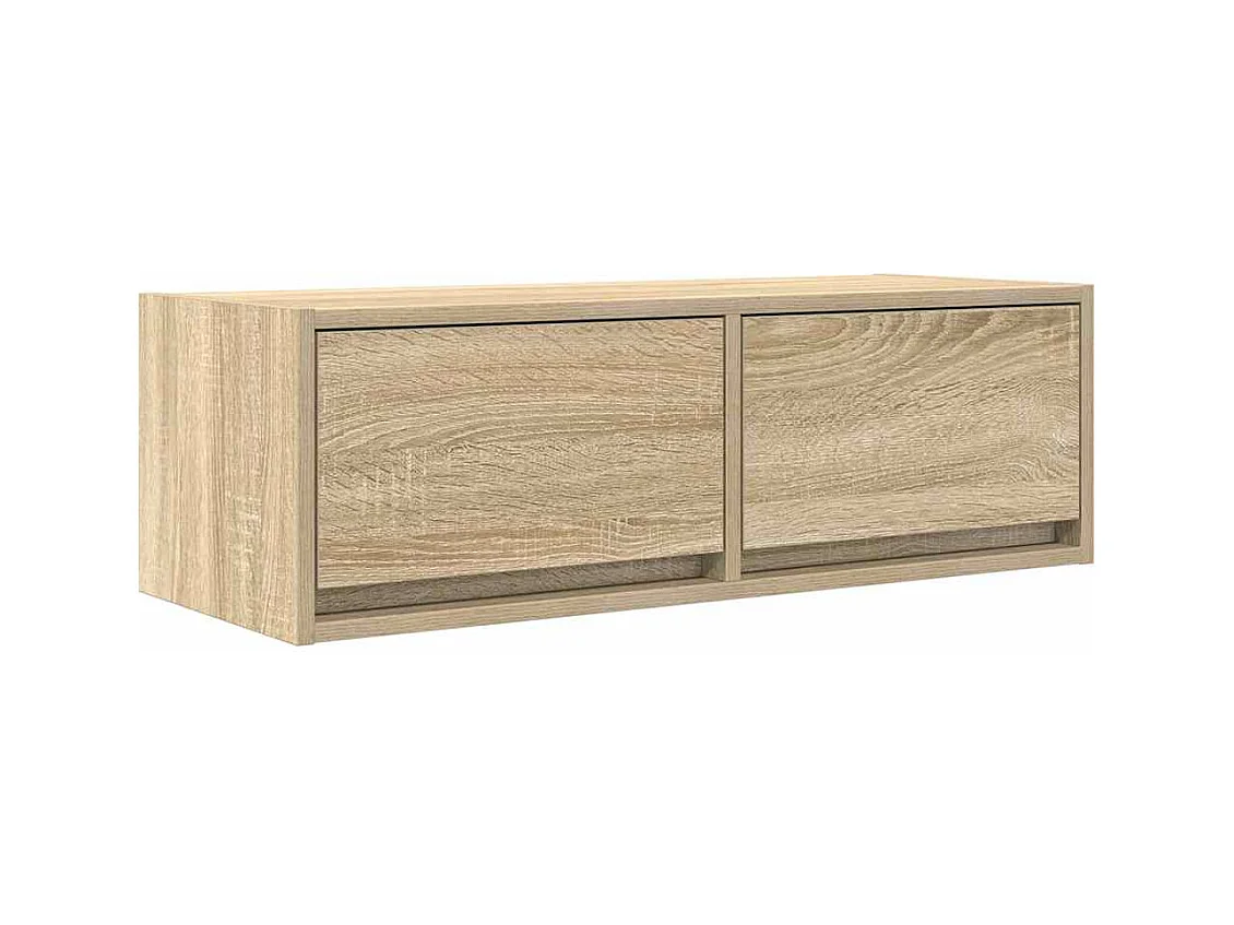 Mobili TV 2 pz Rovere Sonoma 80x31x25,5 cm in Legno Multistrato