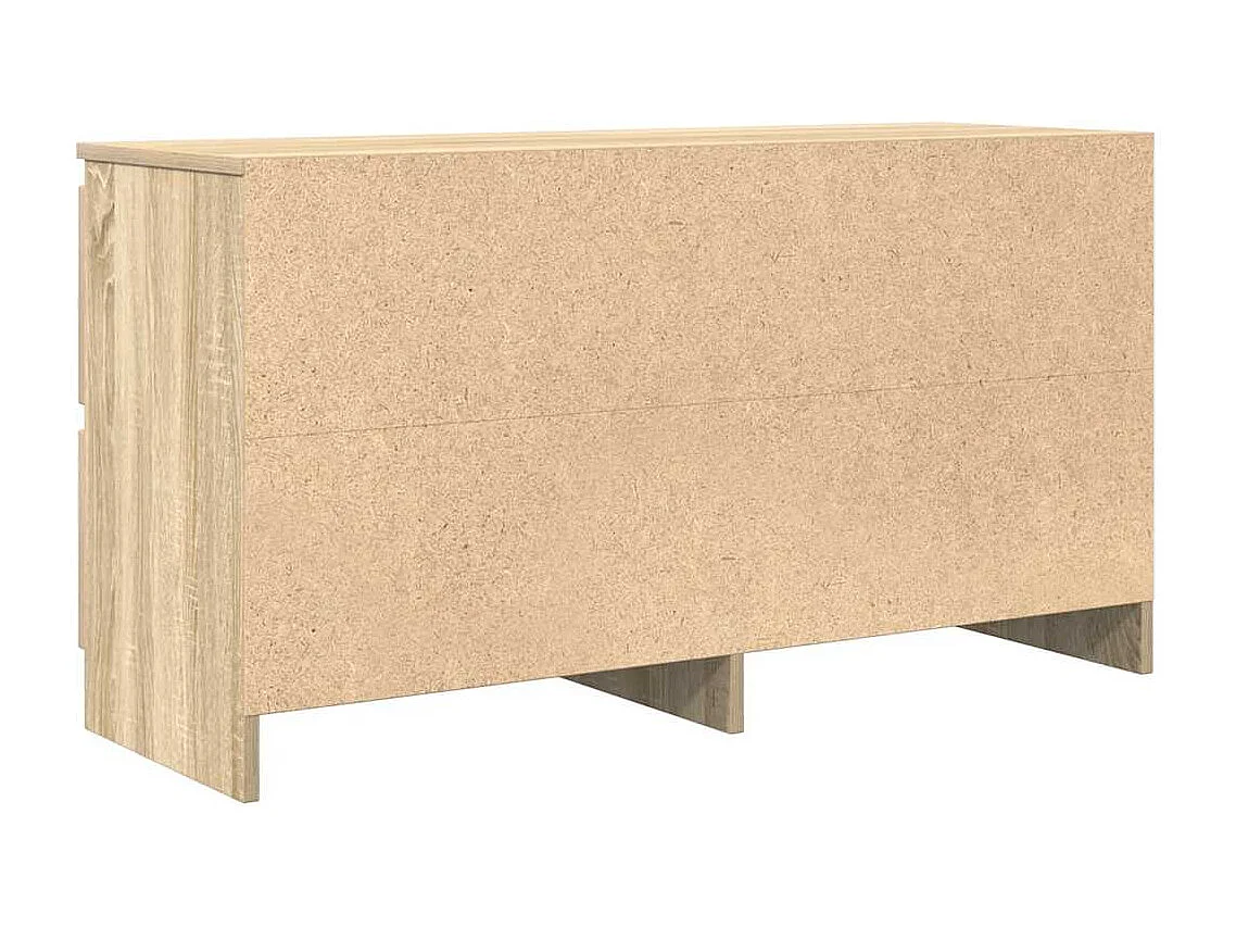 Tv-meubel 100x35x54 cm bewerkt hout sonoma eikenkleurig