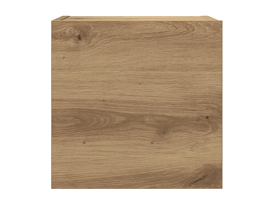 Ensemble de meuble TV mural 7 pcs chêne artisanal