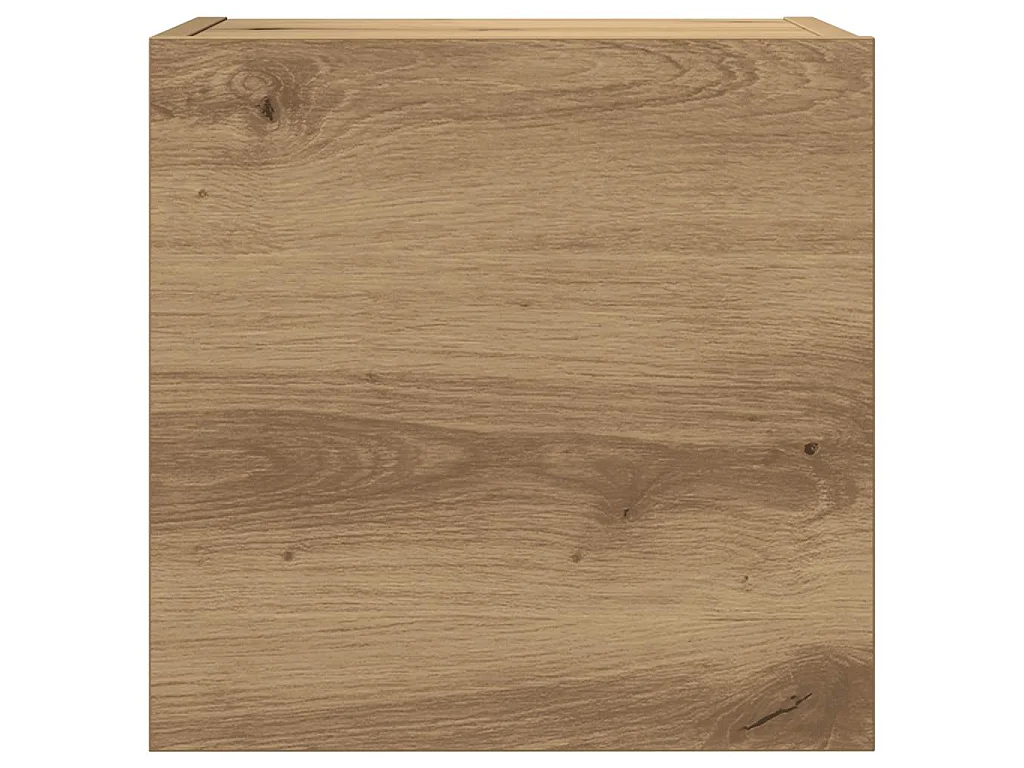 7-tlg. TV-Schrank-Set Wandmontage Artisan-Eiche Holzwerkstoff