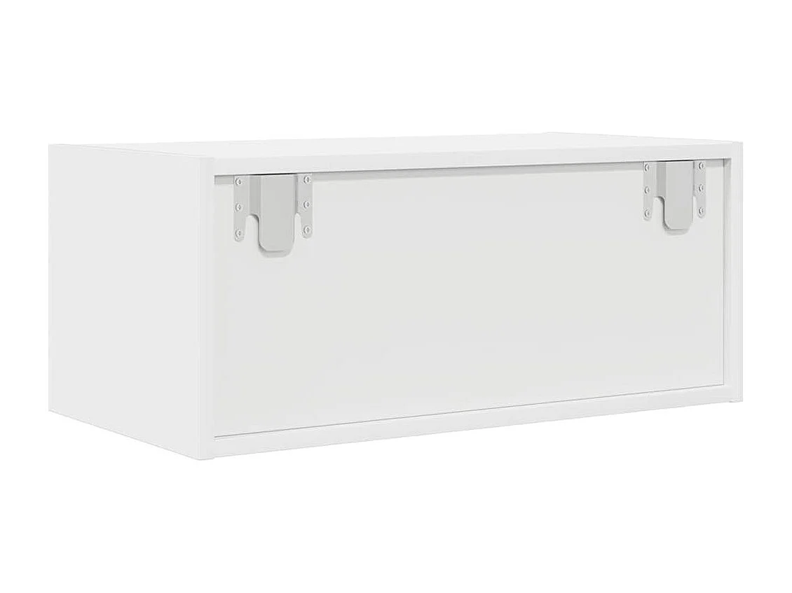 Muebles de TV 2 uds Blanco 60x31x25,5 cm Madera de ingeniería