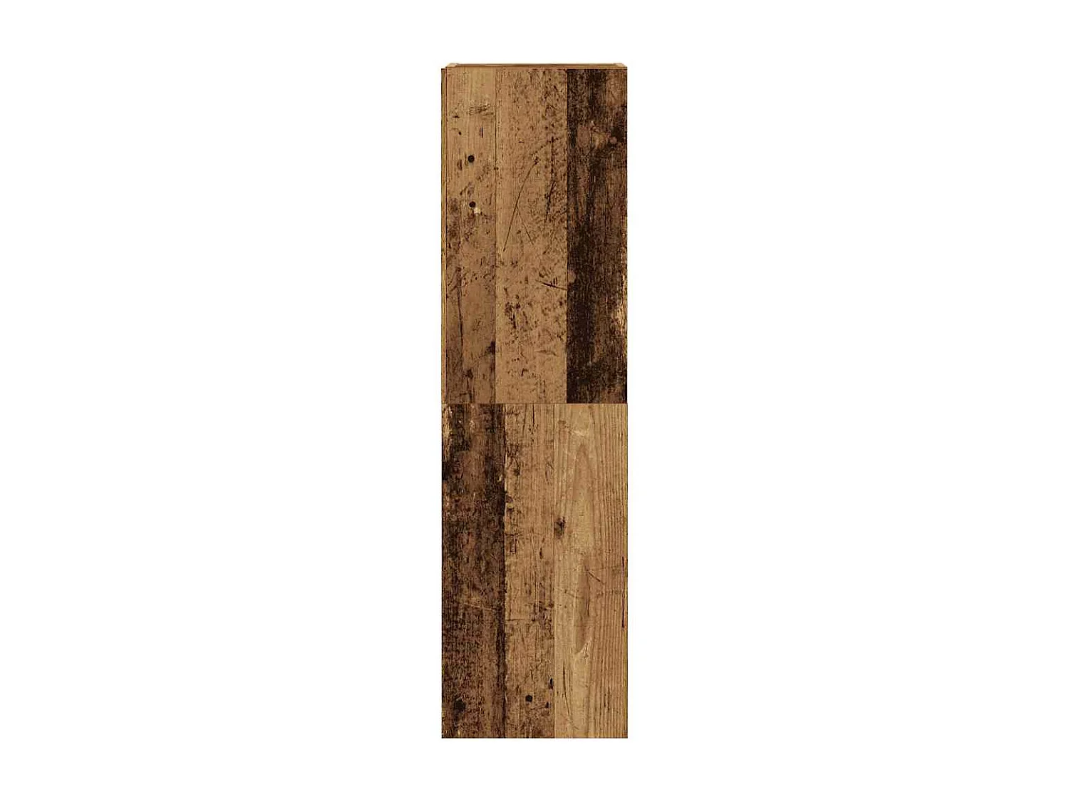 8-delig Tv-meubelset wandmontage bewerkt hout oud houtkleurig