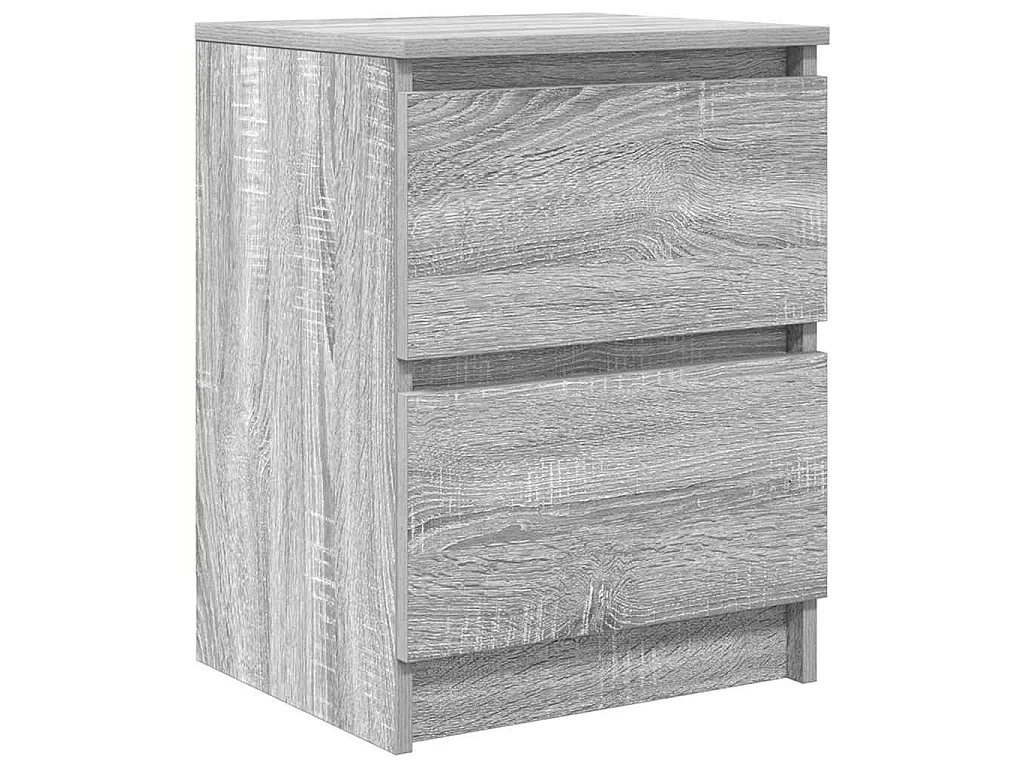 Meuble TV sonoma gris 40x35x54 cm bois d'ingénierie