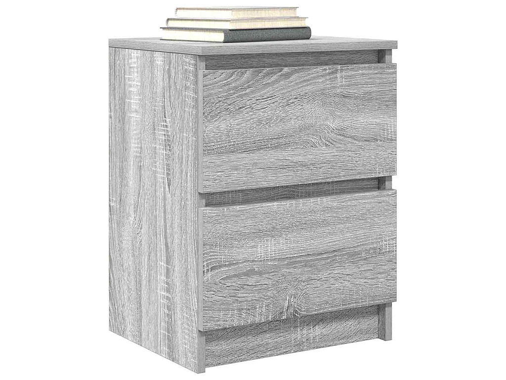 Meuble TV sonoma gris 40x35x54 cm bois d'ingénierie