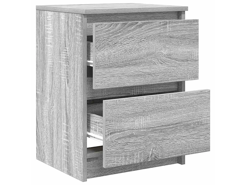 Meuble TV sonoma gris 40x35x54 cm bois d'ingénierie