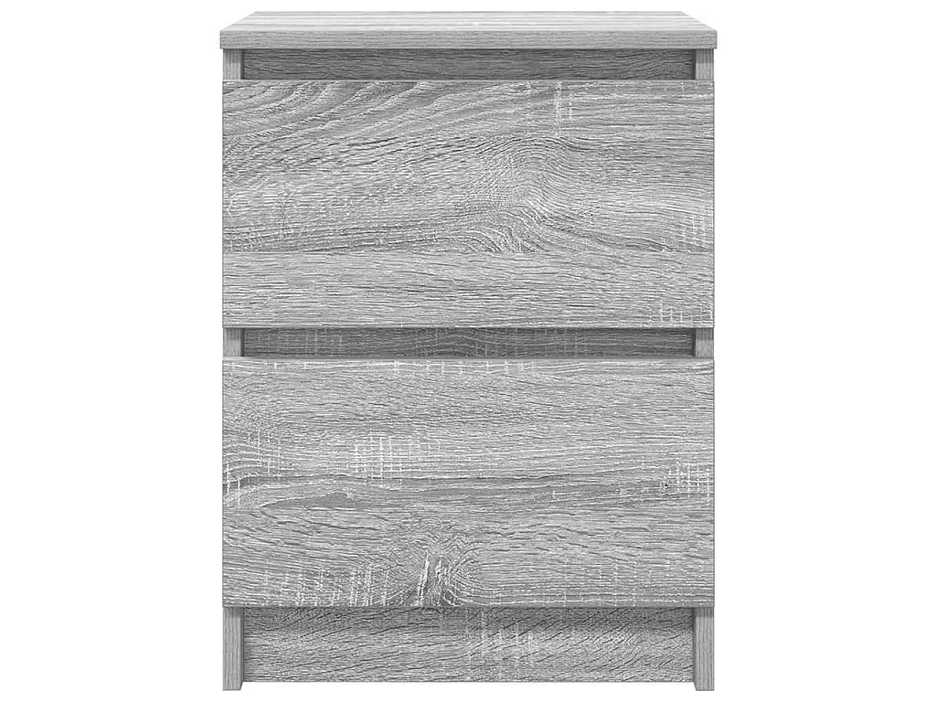 Meuble TV sonoma gris 40x35x54 cm bois d'ingénierie