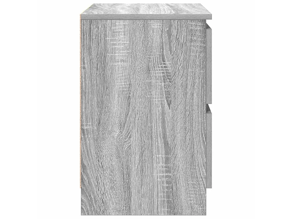 Meuble TV sonoma gris 40x35x54 cm bois d'ingénierie