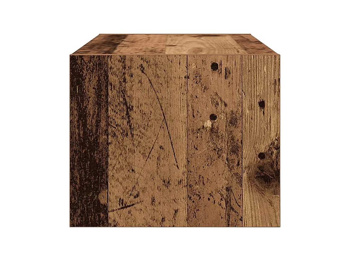 Móveis TV 2 peças madeira velha 60x31x25,5cm madeira trabalhada