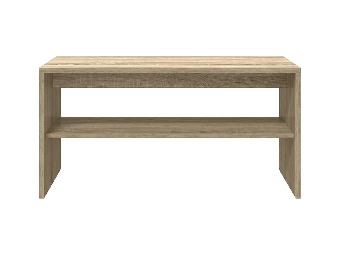 Tv-meubel 80x40x40 cm bewerkt hout sonoma eikenkleurig