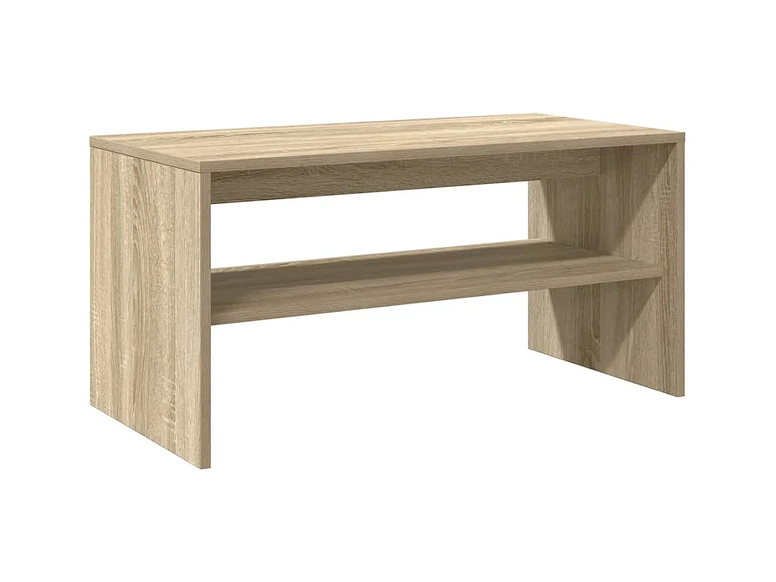 Tv-meubel 80x40x40 cm bewerkt hout sonoma eikenkleurig