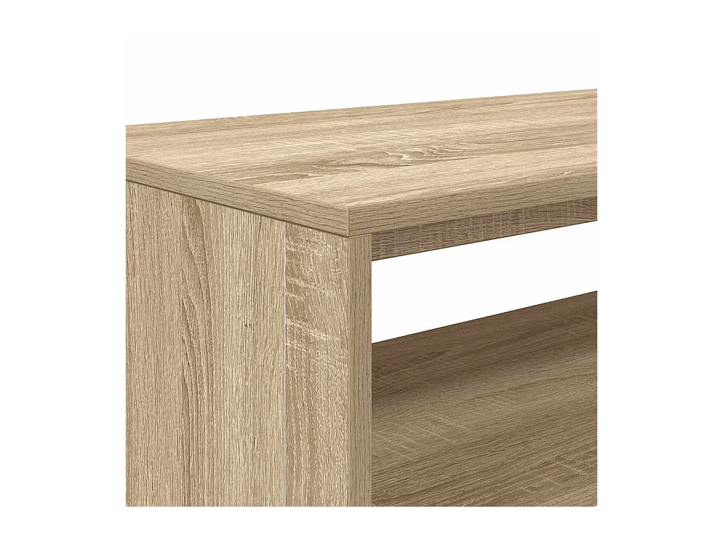 Tv-meubel 80x40x40 cm bewerkt hout sonoma eikenkleurig