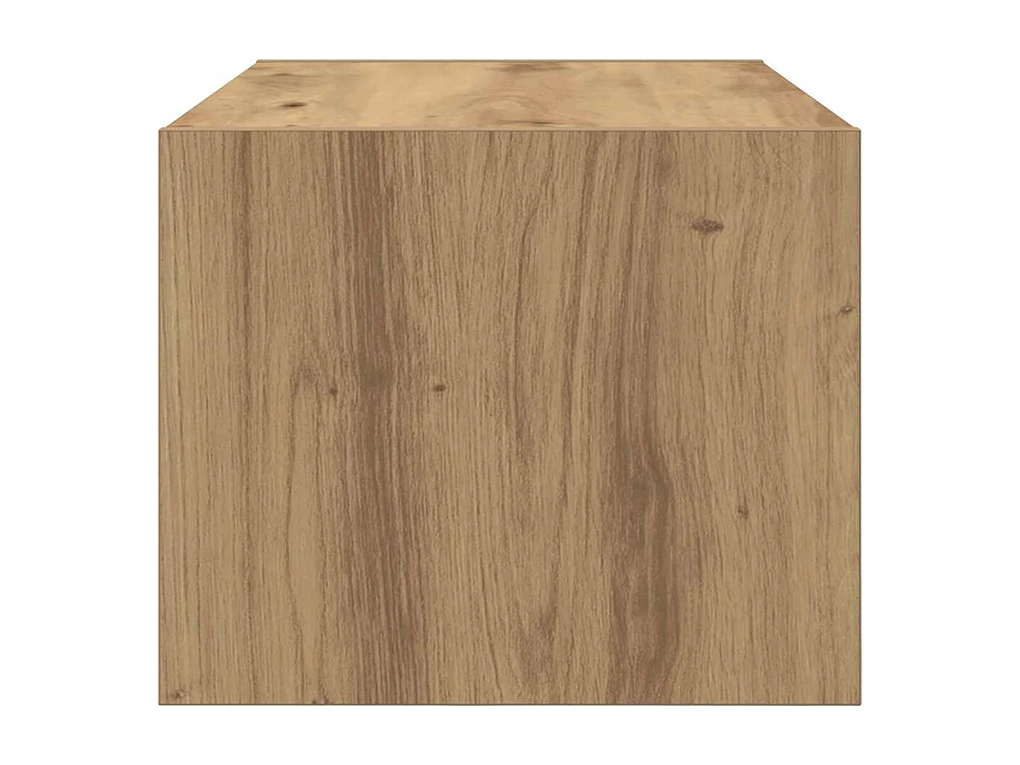 Mobile TV Rovere Artigianale 60x31x25,5 cm in Legno Multistrato