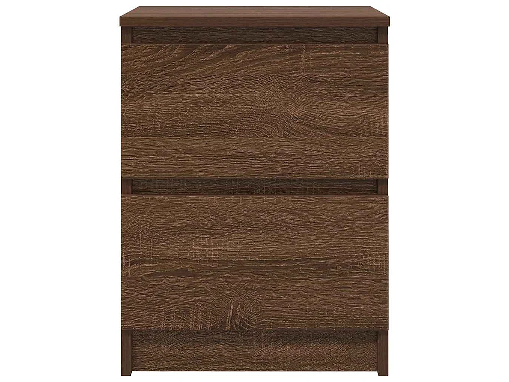 Meuble TV chêne marron 40x35x54 cm bois d'ingénierie