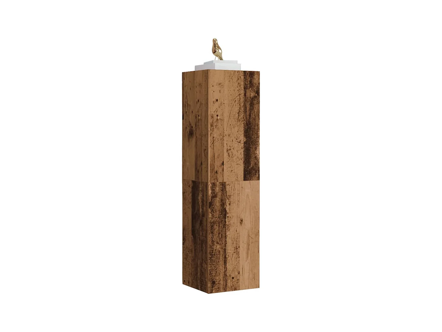 Meuble TV vieux bois 30,5x30x110 cm bois d'ingénierie