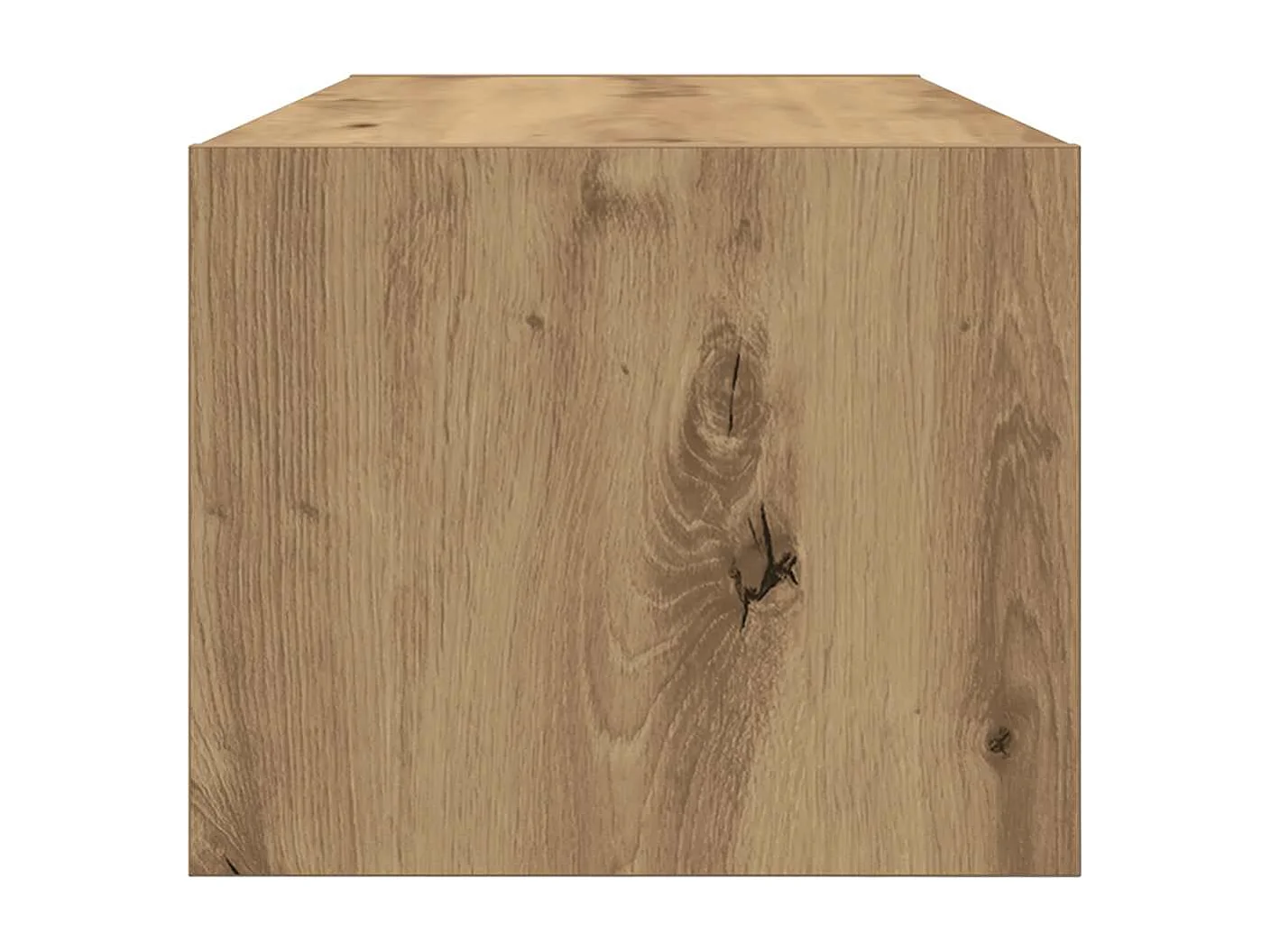 Meuble TV 2 pcs chêne artisanal 80x31x25,5 cm bois d'ingénierie