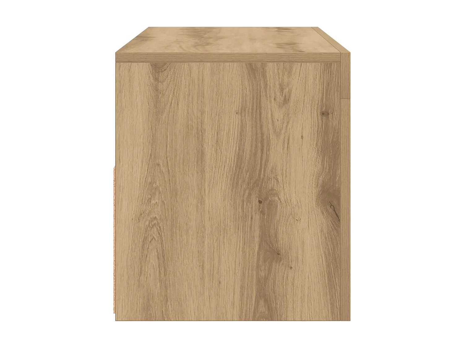 TV-Schrank mit LED-Leuchten Artisan-Eiche 90x35x40 cm