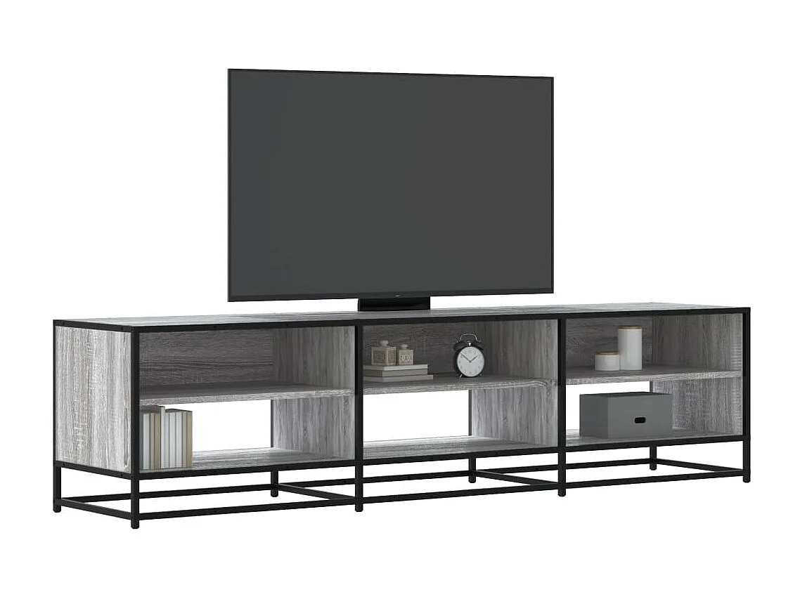 TV-Schrank Grau Sonoma 180x40x46 cm Holzwerkstoff
