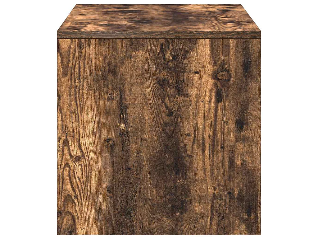 Tv-meubel 100x40x40 cm bewerkt hout gerookt eikenkleurig