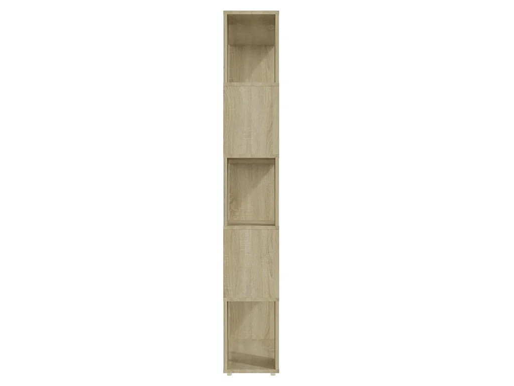 Bibliothèque de séparation Chêne sonoma 80x24x155 cm