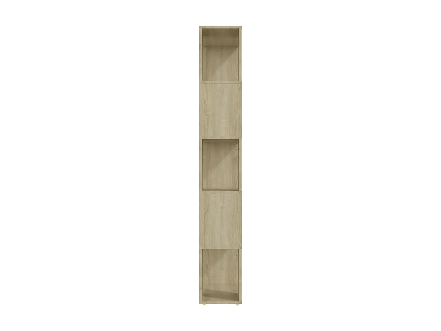 Estantería divisor de espacios roble Sonoma 60x24x155 cm