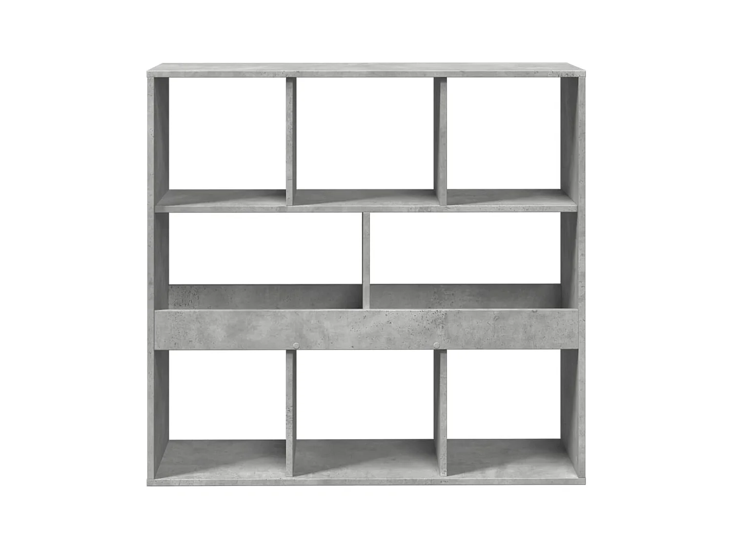 Cloison de séparation gris béton bois d'ingénierie