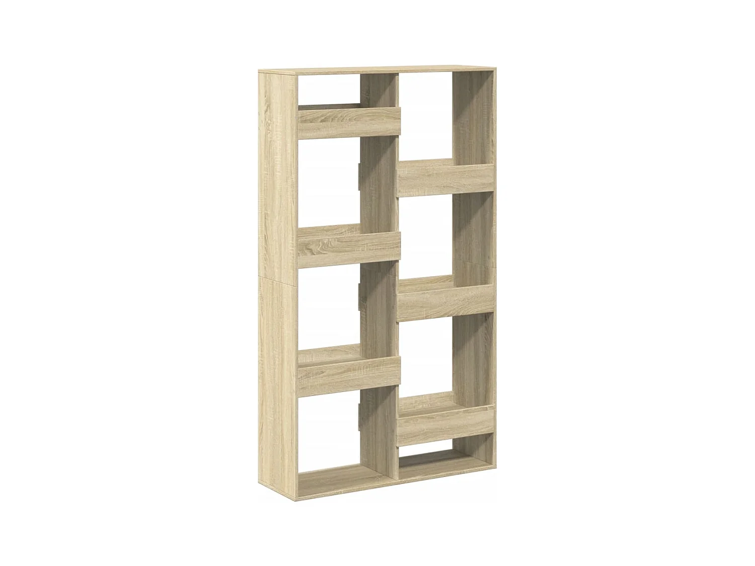 Kamerscherm 100x33x175 cm bewerkt hout sonoma eikenkleurig