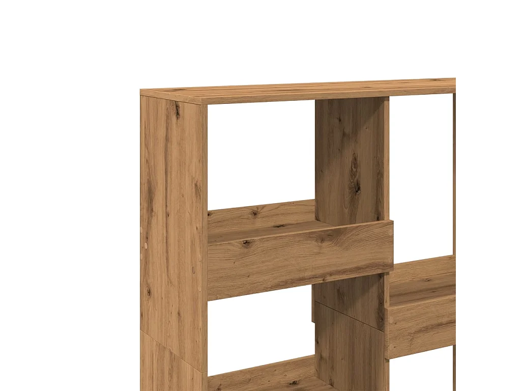 Cloison de séparation chêne artisanal bois d'ingénierie