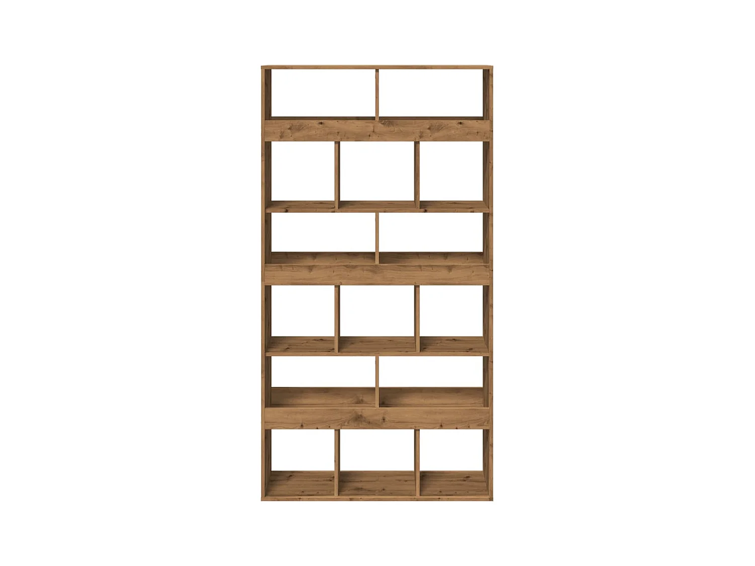 Raumteiler Artisan-Eiche 100x33x187,5 cm Holzwerkstoff