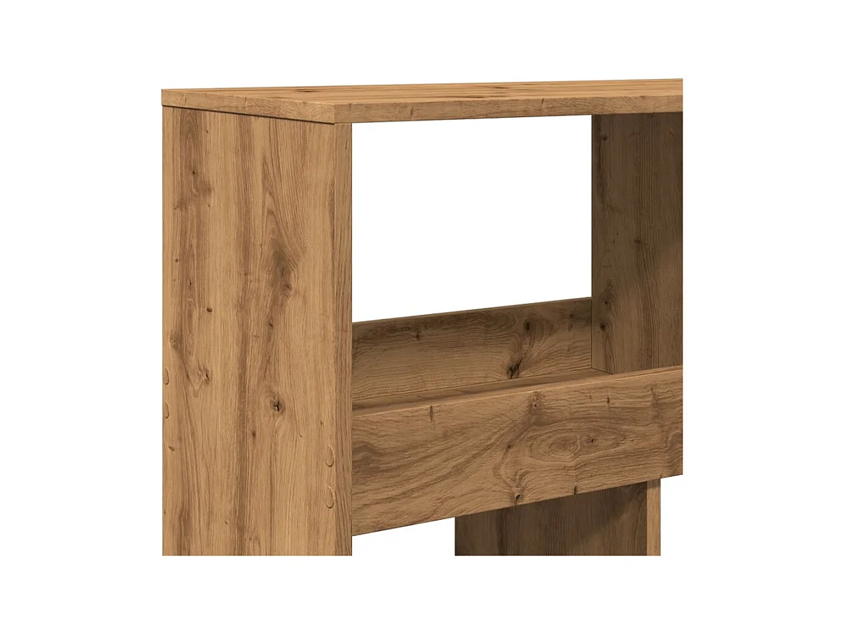Raumteiler Artisan-Eiche 100x33x187,5 cm Holzwerkstoff