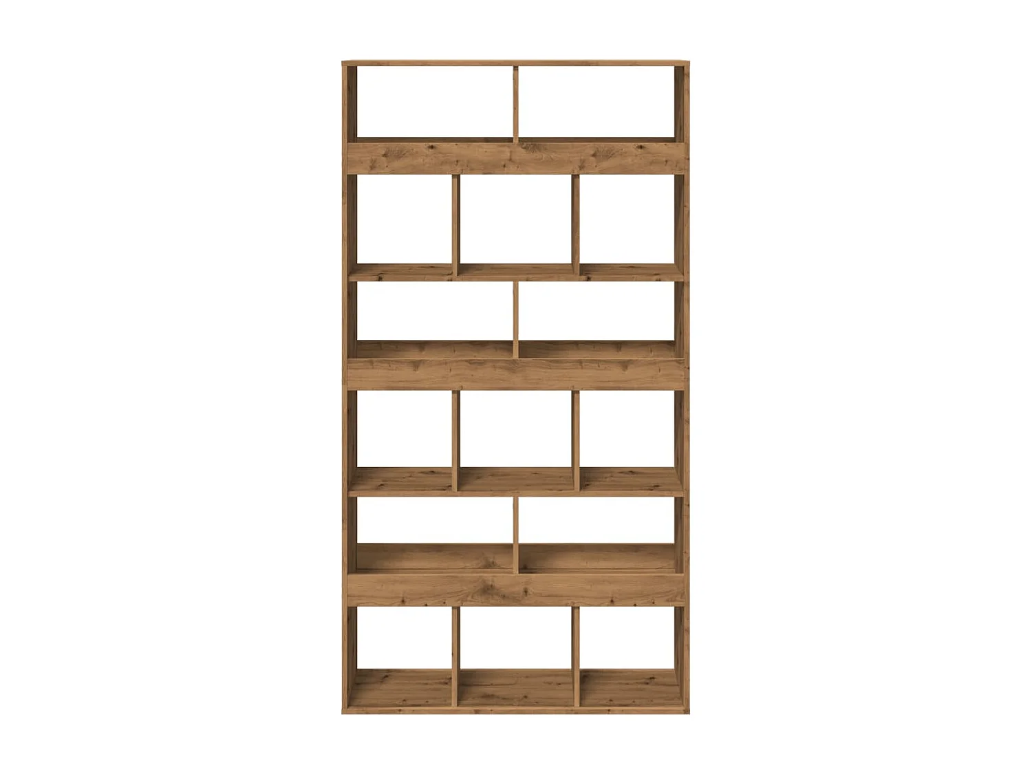 Libreria Rovere Artigianale 100x33x187,5 cm in Truciolato
