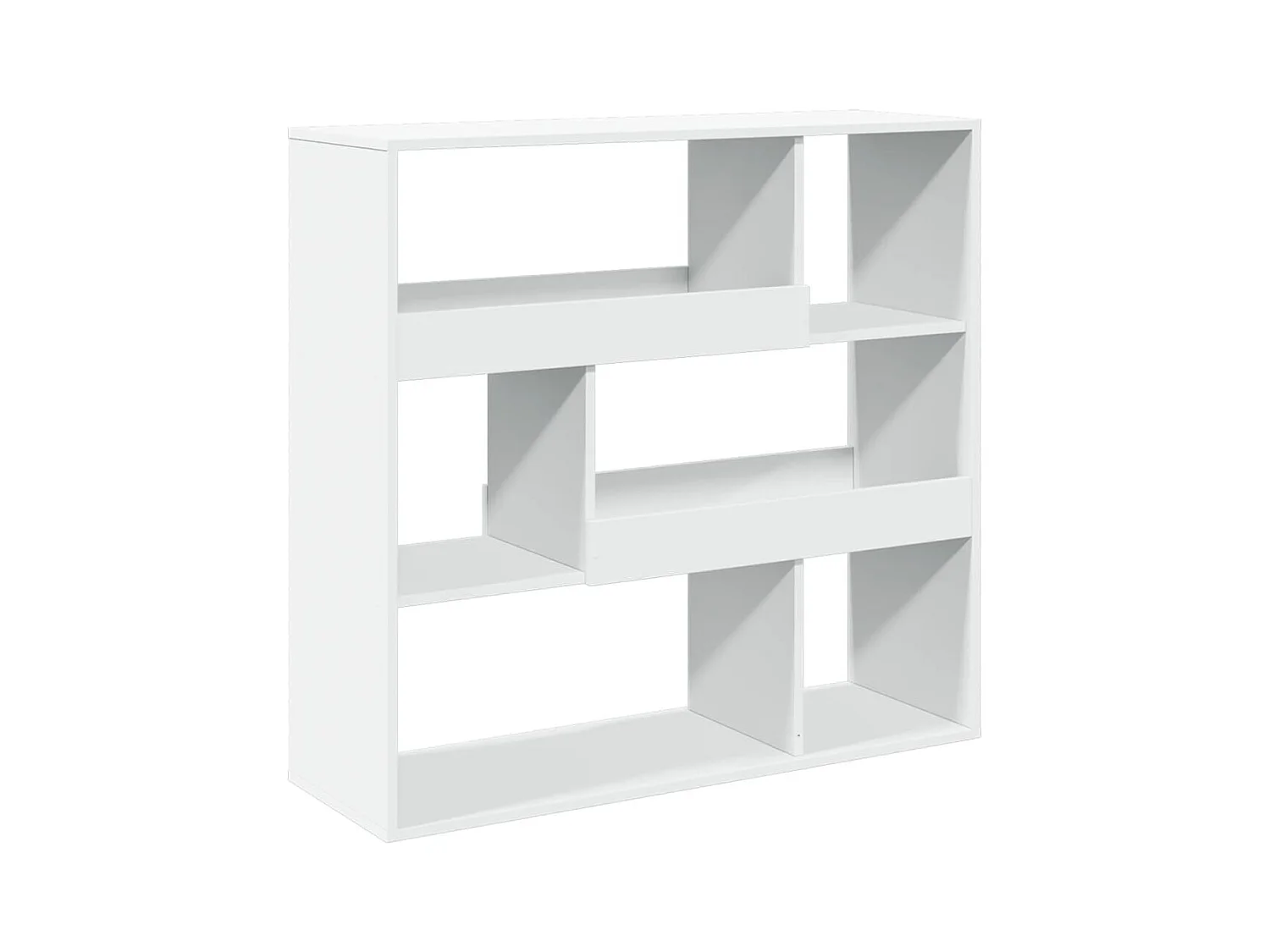 Cloison de séparation blanc 100x33x94,5 cm bois d'ingénierie