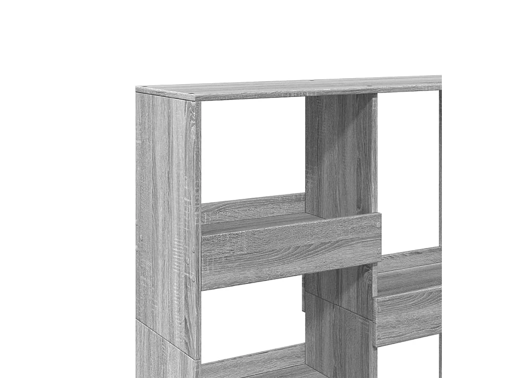 Cloison de séparation sonoma gris 100x33x115 cm bois ingénierie