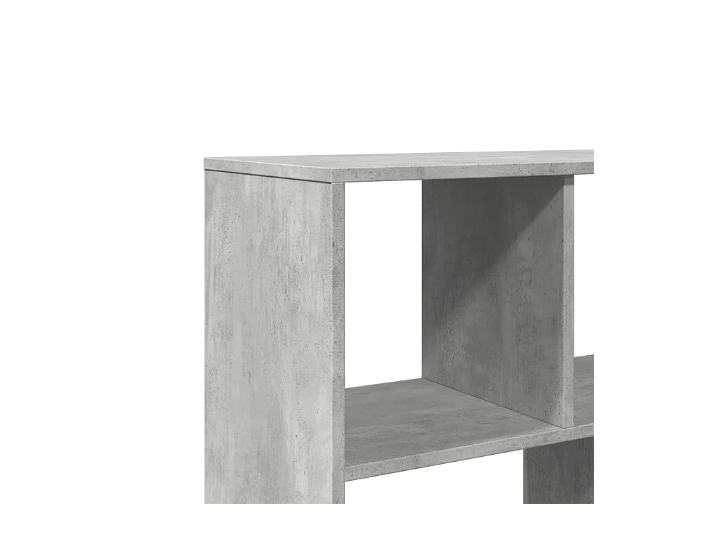 Cloison de séparation gris béton bois d'ingénierie