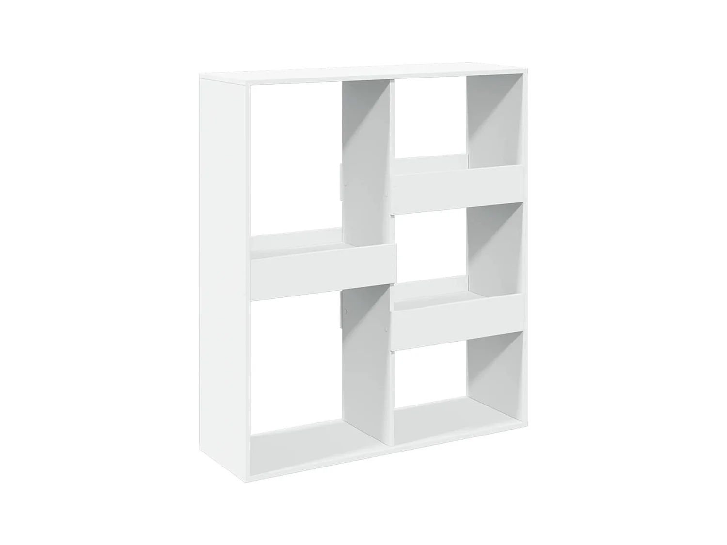 Cloison de séparation blanc 100x33x115 cm bois d'ingénierie