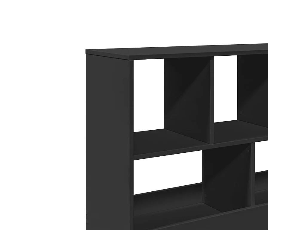 Divisória 100x33x94,5 cm derivados de madeira preto