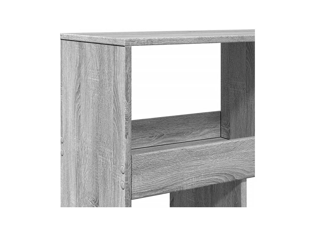 Cloison de séparation sonoma gris bois d'ingénierie