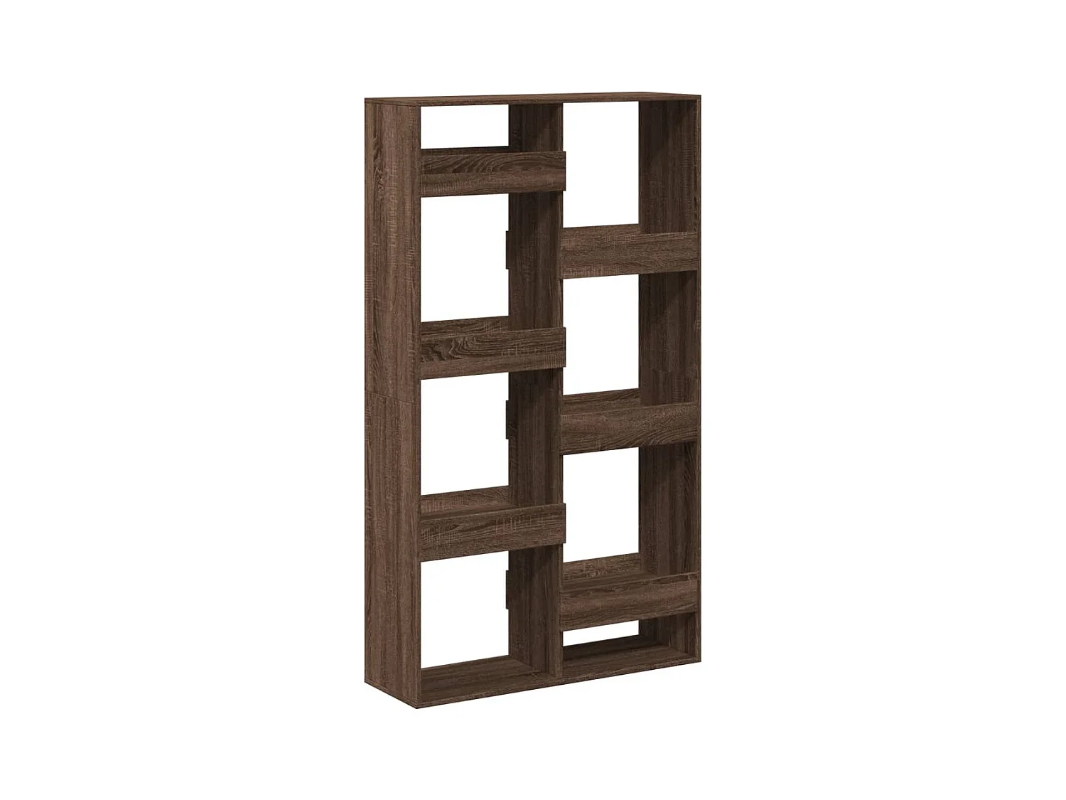 Cloison de séparation chêne marron bois d'ingénierie