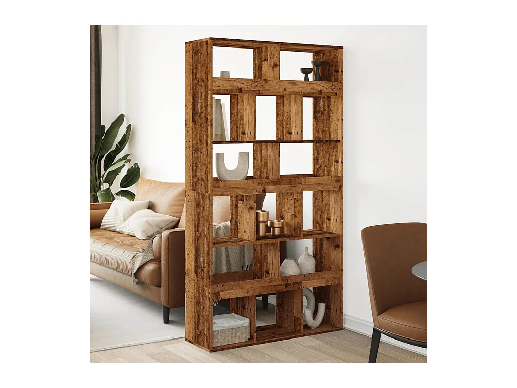 Cloison de séparation vieux bois bois d'ingénierie