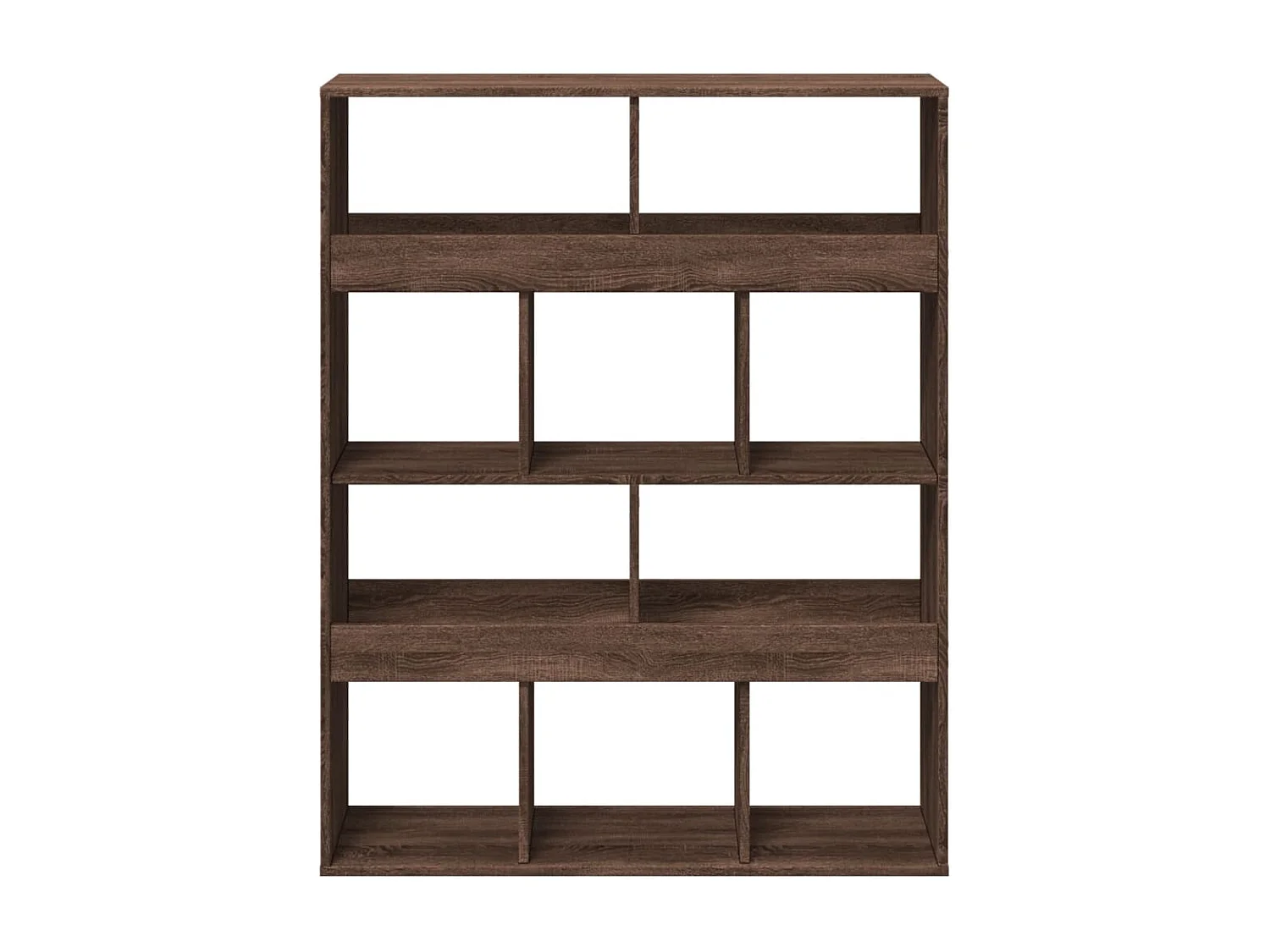 Cloison de séparation chêne marron bois d'ingénierie