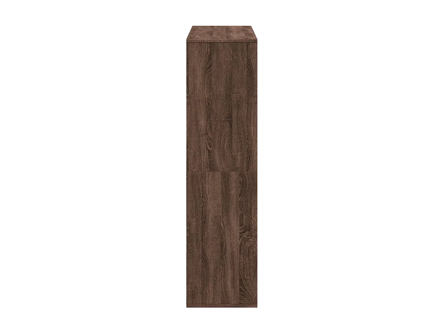 Cloison de séparation chêne marron bois d'ingénierie