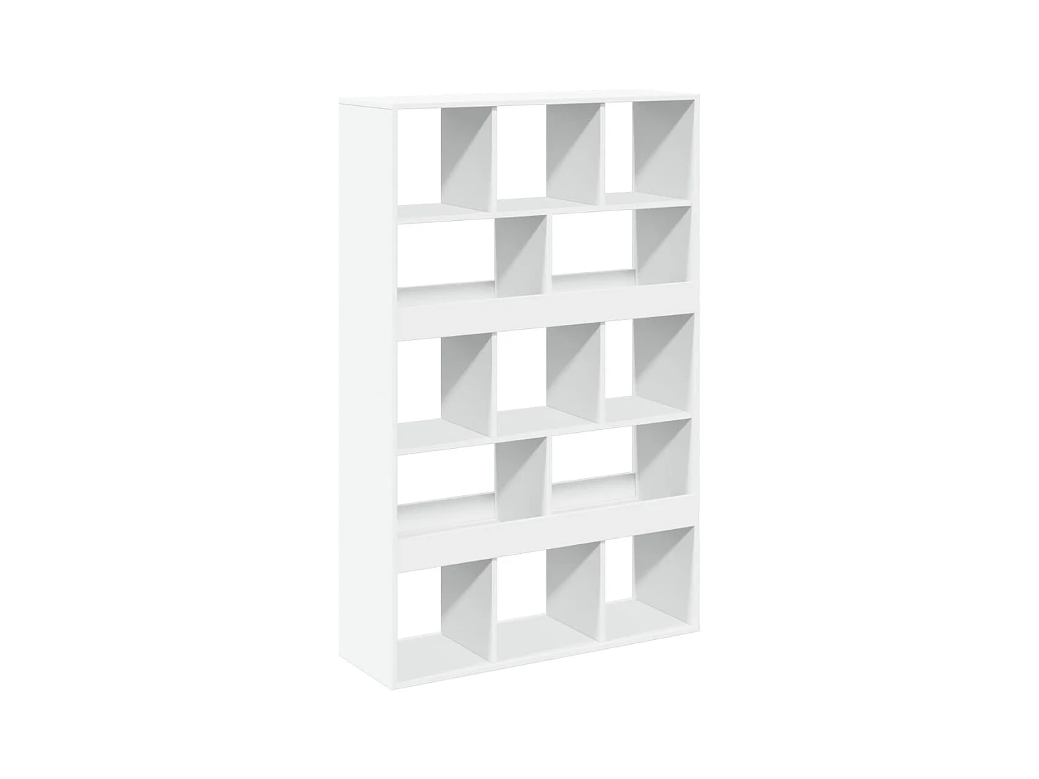 Cloison de séparation blanc 100x33x156,5 cm bois d'ingénierie