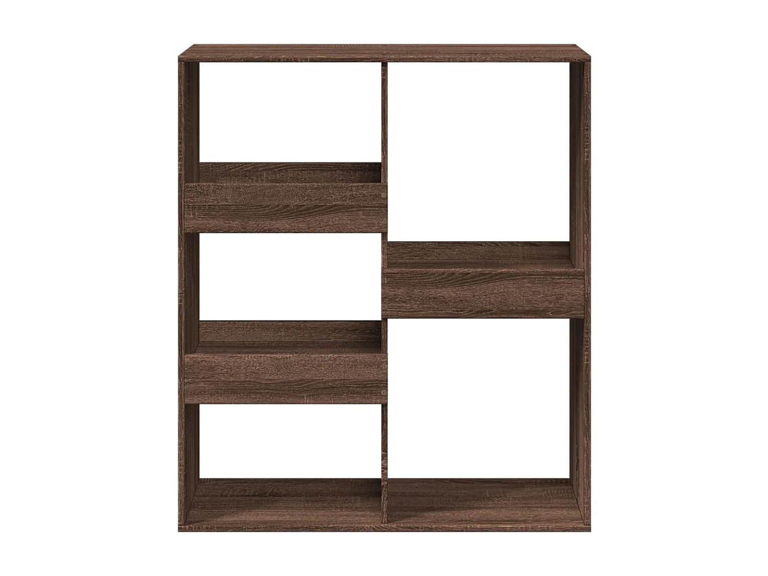 Divisorio Rovere Marrone 100x33x115 cm in Truciolato