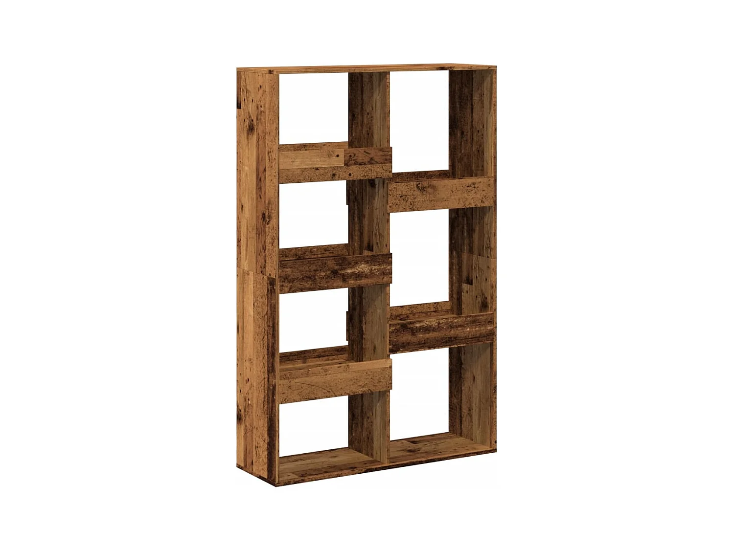 Cloison de séparation vieux bois 100x33x155,5cm bois ingénierie