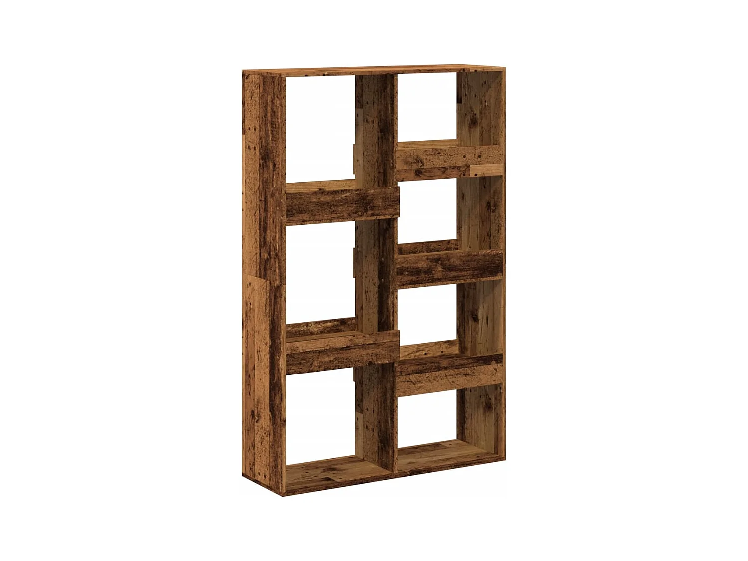 Cloison de séparation vieux bois 100x33x155,5cm bois ingénierie