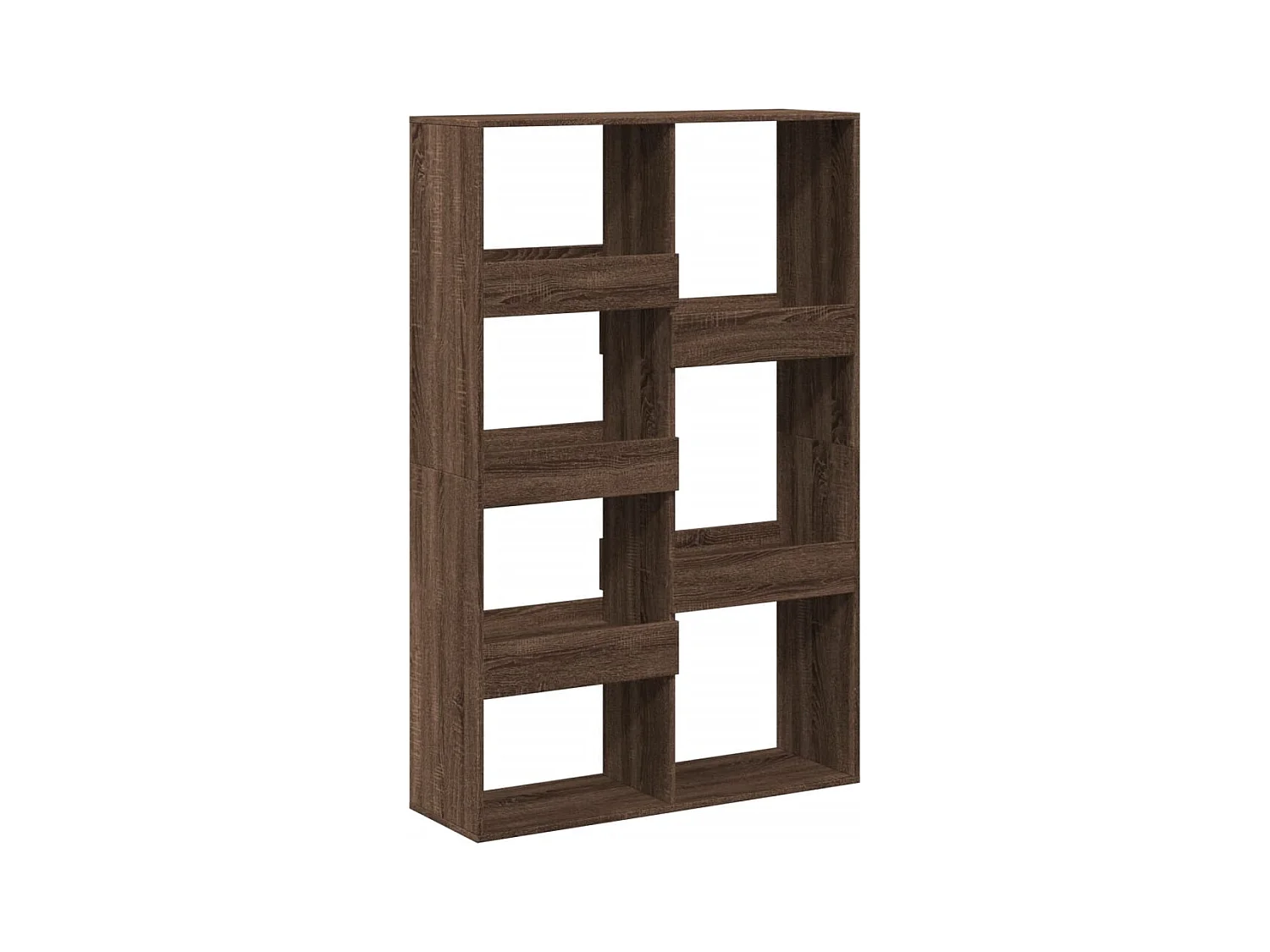 Cloison de séparation chêne marron bois d'ingénierie