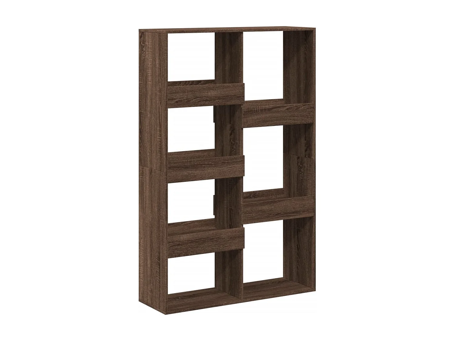 Cloison de séparation chêne marron bois d'ingénierie