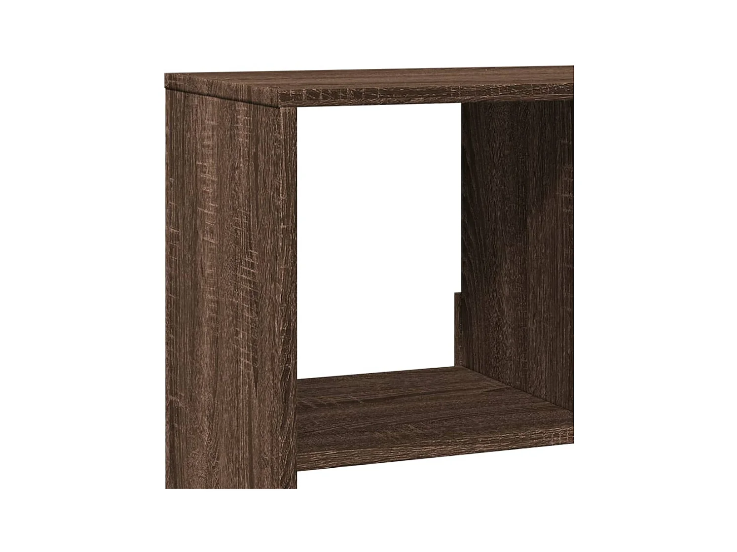 Kamerscherm 100x33x156,5 cm bewerkt hout bruin eikenkleurig