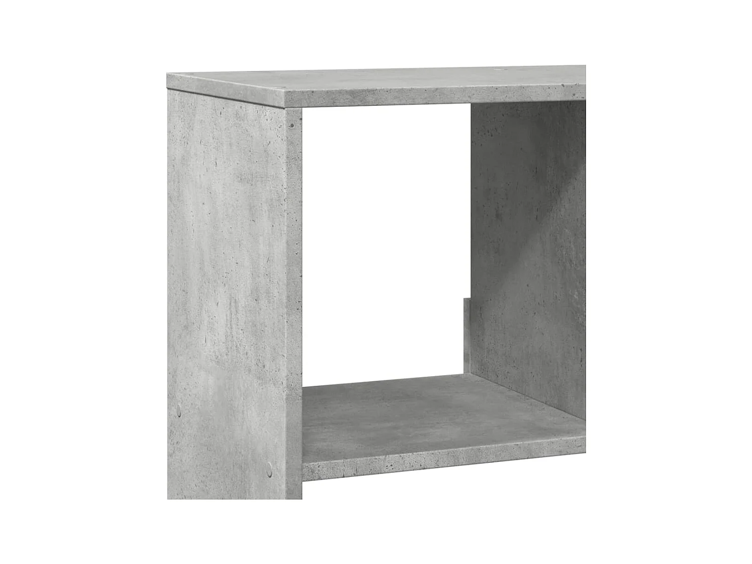 Separador de ambientes madera gris hormigón 100x33x125,5 cm