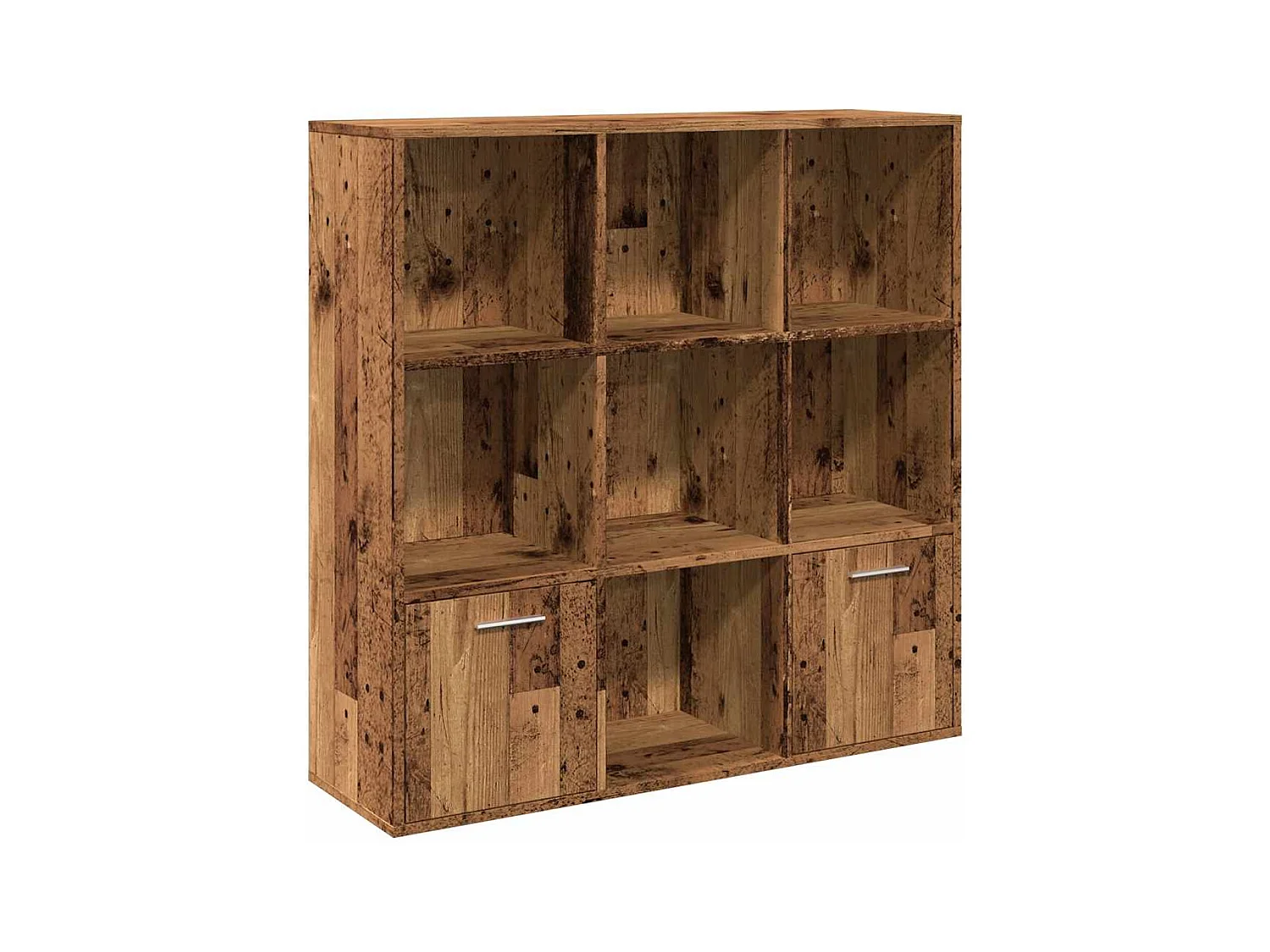 Libreria Legno Antico 98x29x97,5 cm in Legno Multistrato